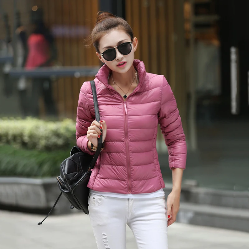 New winter women's collar, light, multicolored, big size, down jacket, women's coat
New winter women's collar, light, multicolored, big size, down jacket, women's coat