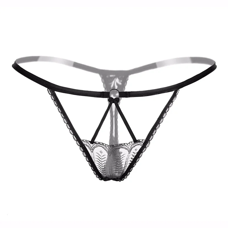 Sexy Women's Lace Hollow out Transparent Underwear Sexy Lingerie Tanga Temptation Panties Erotic T-back
Sexy Women's Lace Hollow out Transparent Underwear Sexy Lingerie Tanga Temptation Panties Erotic T-back