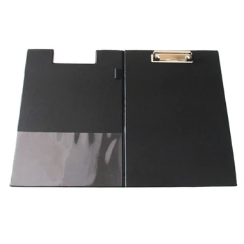 A4 Clipboard Foolscap Fold-Over Office Document Holder Filing Clip Board, Black Quantity:1
A4 Clipboard Foolscap Fold-Over Office Document Holder Filing Clip Board, Black Quantity:1