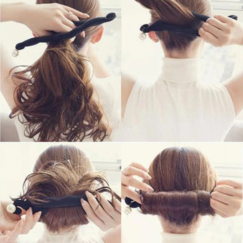 Women Girl Hair Clip Twist Styling Tools Set Hairpin Headwear Hair