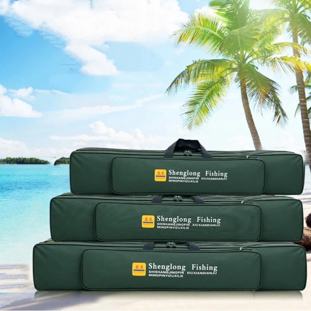 Double-deck Large Capacity Waterproof Fishing Bags Portable Folding Fishing Pole Tools Storage Bag
Double-deck Large Capacity Waterproof Fishing Bags Portable Folding Fishing Pole Tools Storage Bag