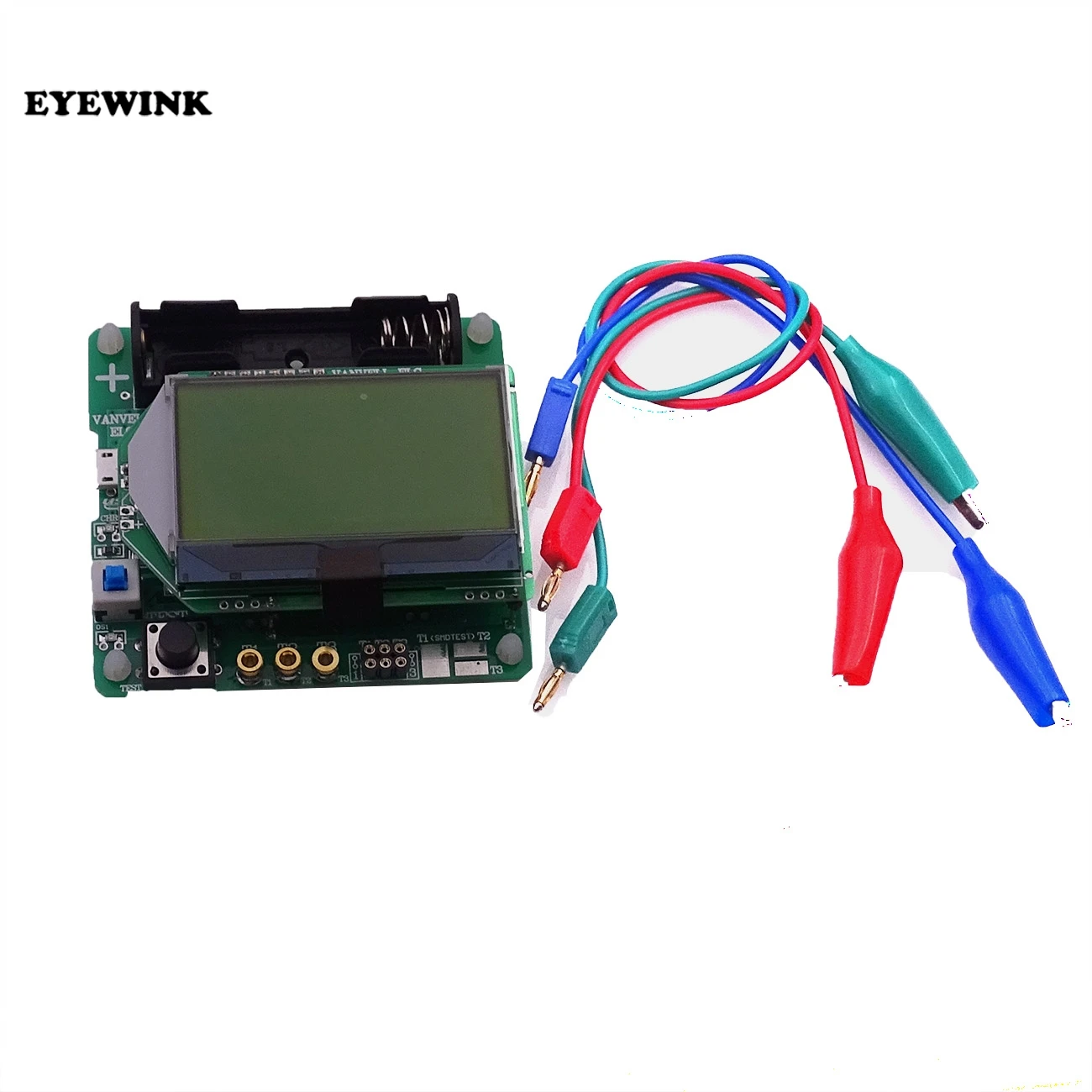 New 3.7V version of inductor-capacitor ESR meter DIY MG328 multifunction transistor tester
New 3.7V version of inductor-capacitor ESR meter DIY MG328 multifunction transistor tester