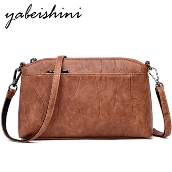 2019Vintage Ladies Hand bag Leather Luxury Handbags Women Bag Designer Summer Style Small Messenger Shoulder Bags For Women Sac 
2019Vintage Ladies Hand bag Leather Luxury Handbags Women Bag Designer Summer Style Small Messenger Shoulder Bags For Women Sac