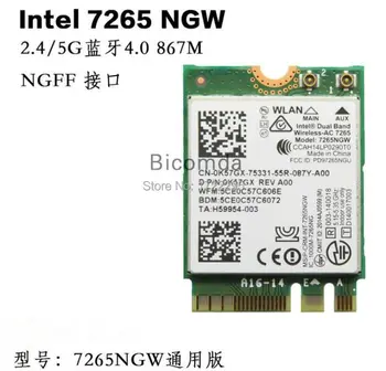 new for Intel Dual band Wireless-AC 7265 7265NGW Bluetooth BT4.0 2.4GHz/5GHz 867Mbps NGFF M2 Wireless Card
new for Intel Dual band Wireless-AC 7265 7265NGW Bluetooth BT4.0 2.4GHz/5GHz 867Mbps NGFF M2 Wireless Card