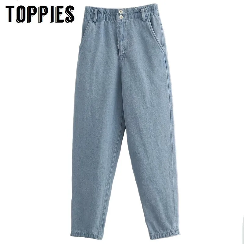 Vintage Blue Jeans Button Fly Denim Harem Pants High Waist Mom Jeans Women Loose Trousers Plus size
Vintage Blue Jeans Button Fly Denim Harem Pants High Waist Mom Jeans Women Loose Trousers Plus size