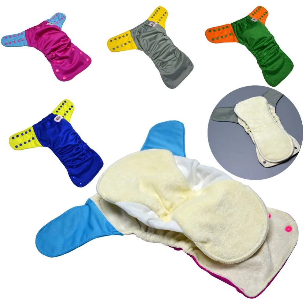 JinoBaby aio Многоразовые детские подгузники-Бамбуковые штаны для подгузников couche