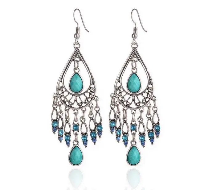 SBY1604 New Hot Sale Studs Stone Bohemian Waterdrop Tassel Long Earrings studded Beads New Jewelry
SBY1604 New Hot Sale Studs Stone Bohemian Waterdrop Tassel Long Earrings studded Beads New Jewelry