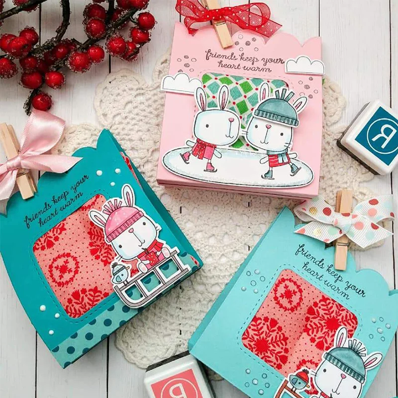 Gift Box Tag Frame Metal Cutting Dies Stencil for DIY Scrapbooking Album Embossing Cards Decoration Crafts Die Cut Template
Gift Box Tag Frame Metal Cutting Dies Stencil for DIY Scrapbooking Album Embossing Cards Decoration Crafts Die Cut Template