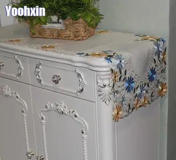 Luxury lace satin embroidery bed table runner flag cloth cover dining coffee tea cutwork tablecloth placemat home wedding decor
Luxury lace satin embroidery bed table runner flag cloth cover dining coffee tea cutwork tablecloth placemat home wedding decor