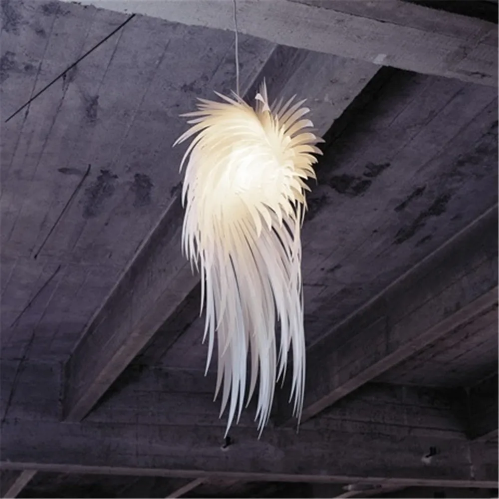 Modern White Feather Wing Ceiling Light Suspension Fashion PVC Ceiling Light Fixture for living Room Bedroom Ceiling Light B091
Modern White Feather Wing Ceiling Light Suspension Fashion PVC Ceiling Light Fixture for living Room Bedroom Ceiling Light B091