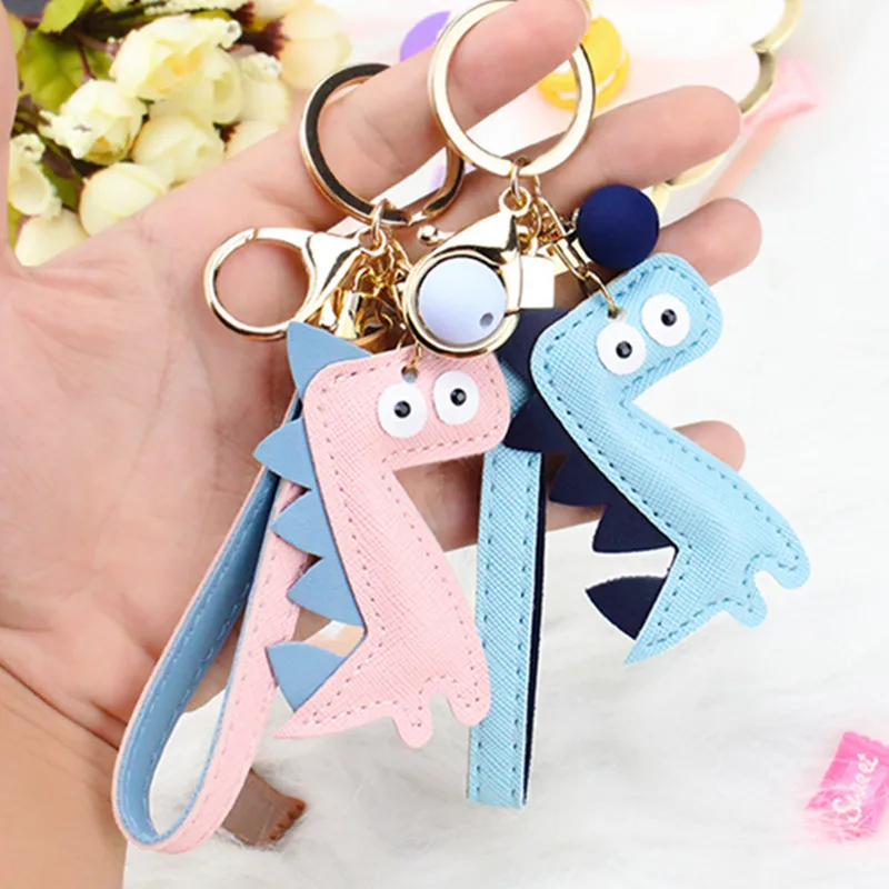 Dinosaur Keychain&Key Ring Cotton Stuffing Cartoon PU Key Chain Creative Car Bag Phone Key Ring Accessories
Dinosaur Keychain&Key Ring Cotton Stuffing Cartoon PU Key Chain Creative Car Bag Phone Key Ring Accessories