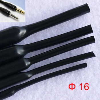 2M 16mm Dia 2:1 Ratio Soft Flexible Black Gloss Non Halogen Headphone Line Audio Cable Sleeve Heat Shrinkable Tubing Shrink Tube
2M 16mm Dia 2:1 Ratio Soft Flexible Black Gloss Non Halogen Headphone Line Audio Cable Sleeve Heat Shrinkable Tubing Shrink Tube