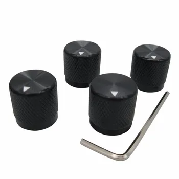 Taiss/ 4pcs Black Aluminum Rotary Electronic Control Potentiometer Knob for 6 mm Diameter Shaft,17mm Dia. x 17mm Height
Taiss/ 4pcs Black Aluminum Rotary Electronic Control Potentiometer Knob for 6 mm Diameter Shaft,17mm Dia. x 17mm Height