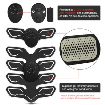 EMS Abdominal Muscle Trainer Eight-pack Fitness Toner Belly Exercise Abdominal Fitness Training Toning Gear Workout Equipment
EMS Abdominal Muscle Trainer Eight-pack Fitness Toner Belly Exercise Abdominal Fitness Training Toning Gear Workout Equipment
