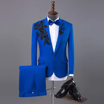 HO, the new 2020 young man stage dress embroidered studio unapologetically photos I suit two blue
HO, the new 2020 young man stage dress embroidered studio unapologetically photos I suit two blue