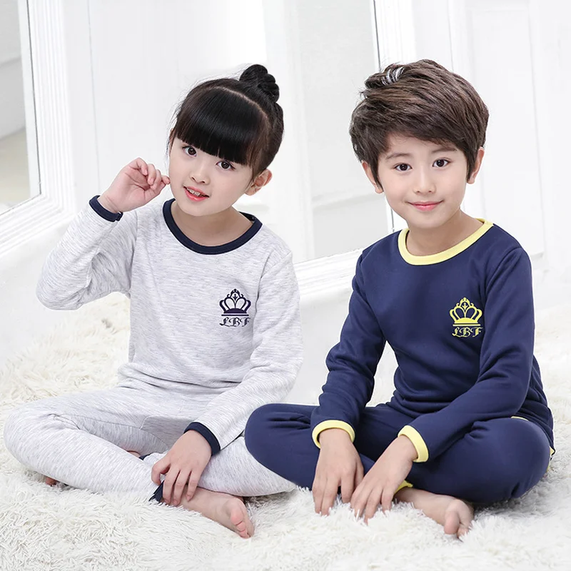 4-14 Years Children Boys Girl Plus Velvet Thick Underwear Clothing Suits Autumn and Winter Warm Pajama Home Tracksuit Sets
4-14 Years Children Boys Girl Plus Velvet Thick Underwear Clothing Suits Autumn and Winter Warm Pajama Home Tracksuit Sets