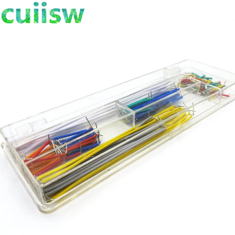 5 set 140 pcs U Shape Solderless Breadboard Jumper Cable Wire Kit For arduino Shield For raspberry pi Drop Shipping
5 set 140 pcs U Shape Solderless Breadboard Jumper Cable Wire Kit For arduino Shield For raspberry pi Drop Shipping
