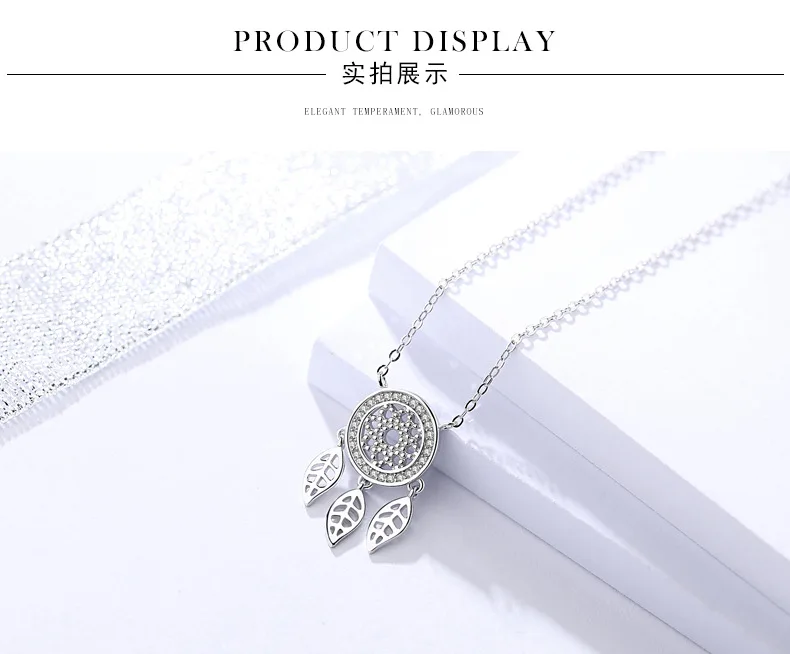 8 silver necklace for women