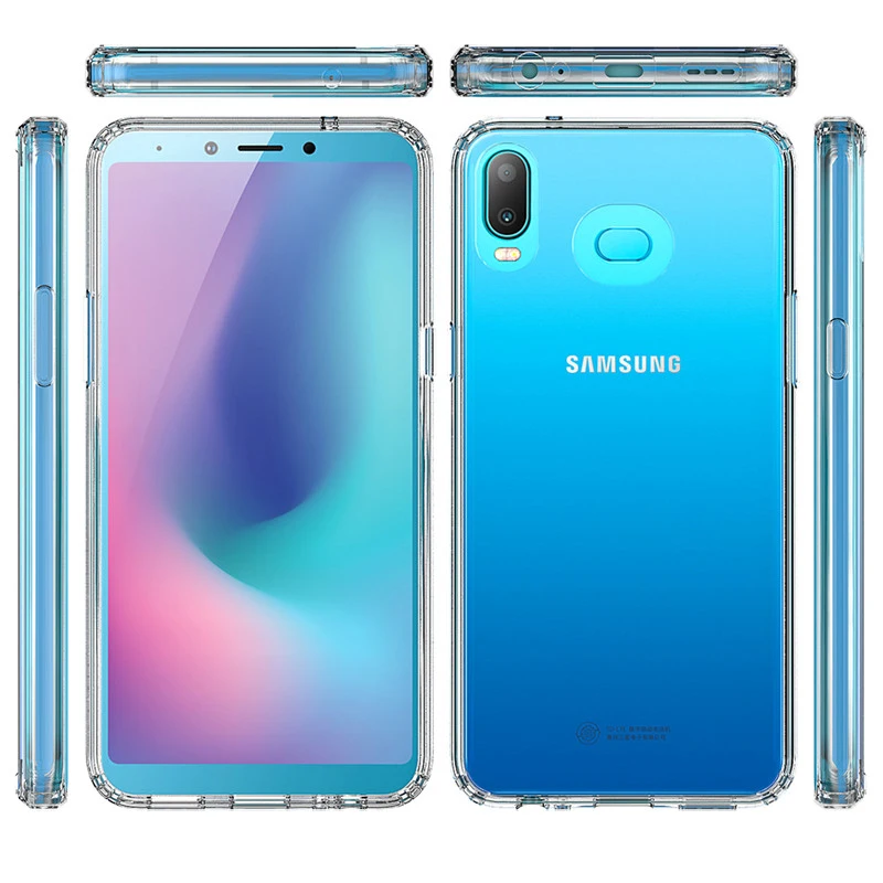 For Samsung A6S Case Crystal Hybrid Bumper Coque Clear Hard Acrylic PC Back Cover For Samsung Galaxy A6s SM-G6200 Phone Cases
For Samsung A6S Case Crystal Hybrid Bumper Coque Clear Hard Acrylic PC Back Cover For Samsung Galaxy A6s SM-G6200 Phone Cases