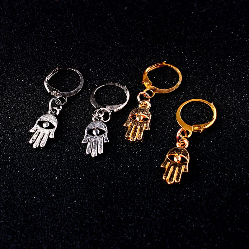 Hot New Design Fashion Metal Hand Palm Shape Round Circle Dangle Earrings Pendientes Mujer Moda Evil Eyes Fatima Earring Jewelry
Hot New Design Fashion Metal Hand Palm Shape Round Circle Dangle Earrings Pendientes Mujer Moda Evil Eyes Fatima Earring Jewelry