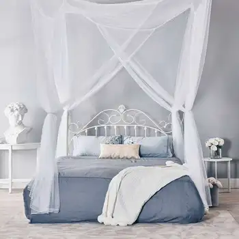 190x210x240cm European Style 4 Corner Post Bed Canopy Mosquito Net Full Netting Bedding ciel de lit moustiquaire beds kids room
190x210x240cm European Style 4 Corner Post Bed Canopy Mosquito Net Full Netting Bedding ciel de lit moustiquaire beds kids room
