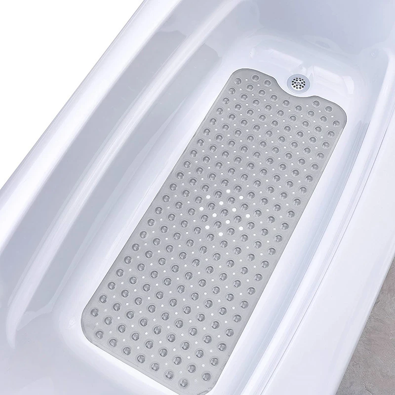 Anti Slip Shower Bath Mat Pvc Non Slip Suction Cups Bathroom Wet