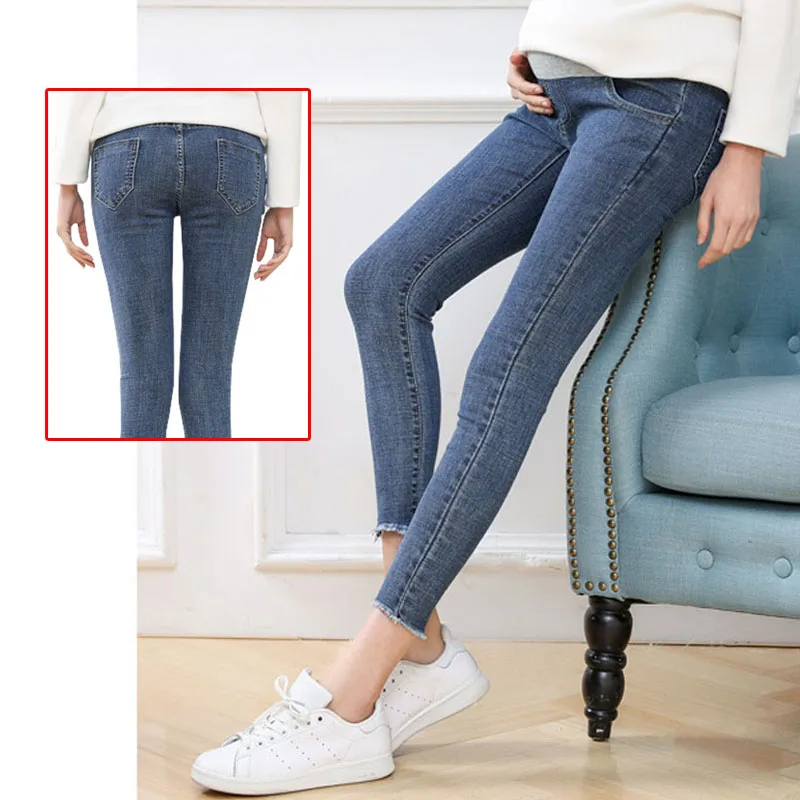 Pregnant Clothes Maternity Ninth Pants Jeans For Pregnant Women Clothing Skinny Denim Stretch Jeans Pregnancy Pants Spring Wear
Pregnant Clothes Maternity Ninth Pants Jeans For Pregnant Women Clothing Skinny Denim Stretch Jeans Pregnancy Pants Spring Wear