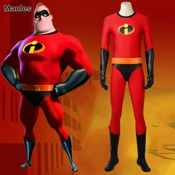 Mr. Incredible Cosplay Bob Parr Costume The Incredibles 2 Outfit Superhero Red Jumpsuit Halloween Carnival Cosplay Adult Spandex
Mr. Incredible Cosplay Bob Parr Costume The Incredibles 2 Outfit Superhero Red Jumpsuit Halloween Carnival Cosplay Adult Spandex