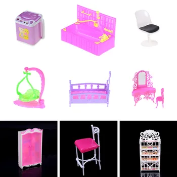 15 Styles Plastic Mini Bed Chair Toilet Washing Machine Devices Dollhouse Furniture Toy for Dolls Girls Best Gifts 1PCS
15 Styles Plastic Mini Bed Chair Toilet Washing Machine Devices Dollhouse Furniture Toy for Dolls Girls Best Gifts 1PCS