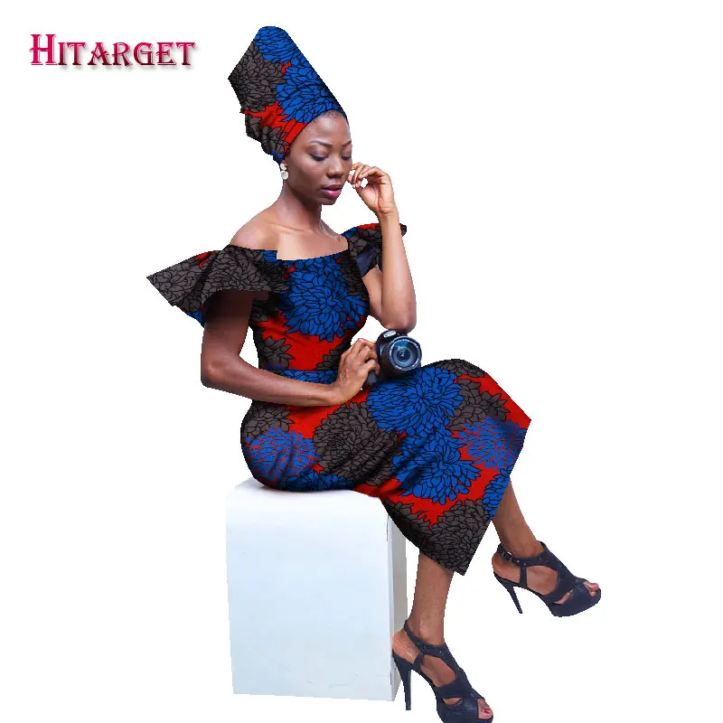 Hitarget 2017 New African Dresses for Women Dashiki Ropa Traditional African Long Print Dresses Clothing with Head Scarf WY2072
Hitarget 2017 New African Dresses for Women Dashiki Ropa Traditional African Long Print Dresses Clothing with Head Scarf WY2072