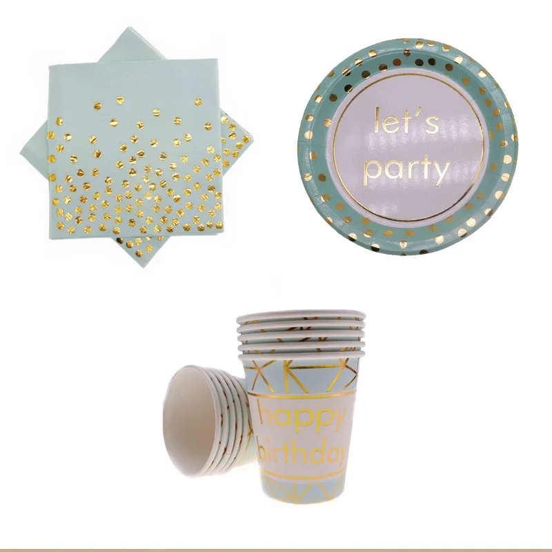 40pcs/gold foil green disposable tableware party cup paper plate birthday party supplies birthday party wedding decoration kids
40pcs/gold foil green disposable tableware party cup paper plate birthday party supplies birthday party wedding decoration kids