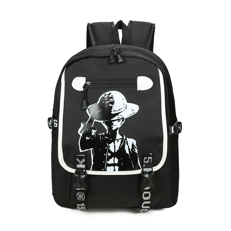 Anime One Piece Cosplay Monkey D Luffy Cos Teenage personality student fashion trend Korean version of the campus backpack
Anime One Piece Cosplay Monkey D Luffy Cos Teenage personality student fashion trend Korean version of the campus backpack