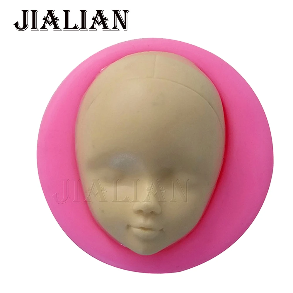 Woman girl face cooking tools wedding decoration Silicone Mold DIY head Fondant Sugar Craft baking tools for cakes T0659
Woman girl face cooking tools wedding decoration Silicone Mold DIY head Fondant Sugar Craft baking tools for cakes T0659