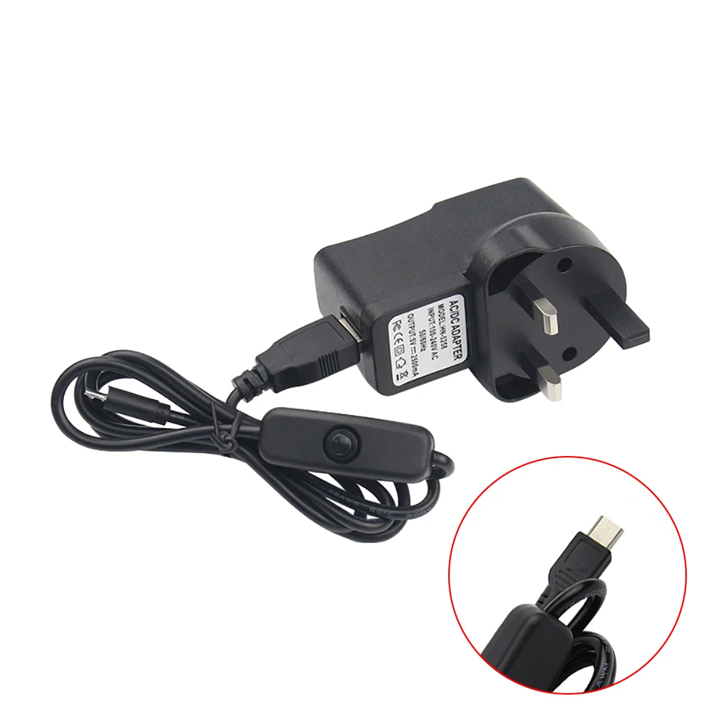 New Adapter For Raspberry Pi 3 US or EU or UK or AU Power Supply Charger 5V 2.5A Set Accessories Microcomputer Parts
New Adapter For Raspberry Pi 3 US or EU or UK or AU Power Supply Charger 5V 2.5A Set Accessories Microcomputer Parts