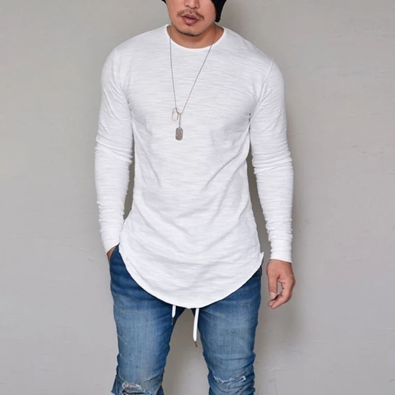 10 Colors Plus Size S-4XL 5XL Summer&Autumn Fashion Casual Slim Elastic Soft Solid Long Sleeve Men T Shirts Male Fit Tops Tee
10 Colors Plus Size S-4XL 5XL Summer&Autumn Fashion Casual Slim Elastic Soft Solid Long Sleeve Men T Shirts Male Fit Tops Tee