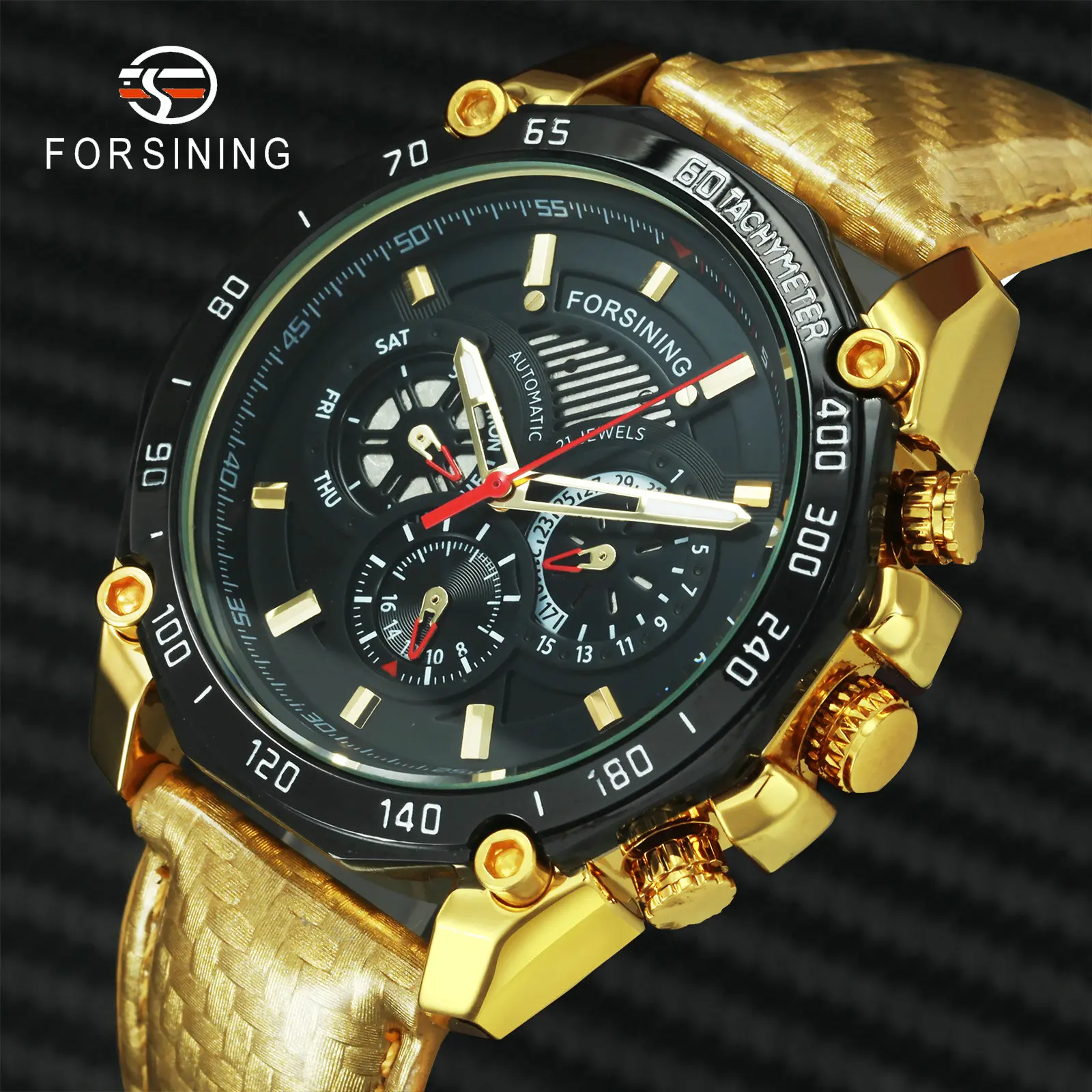 FORSINING Sport Mens Watches Top Brand Luxury Military Automatic Mechanical Watch Men Chronograph Fashion Wristwatch Reloj Hombr
FORSINING Sport Mens Watches Top Brand Luxury Military Automatic Mechanical Watch Men Chronograph Fashion Wristwatch Reloj Hombr