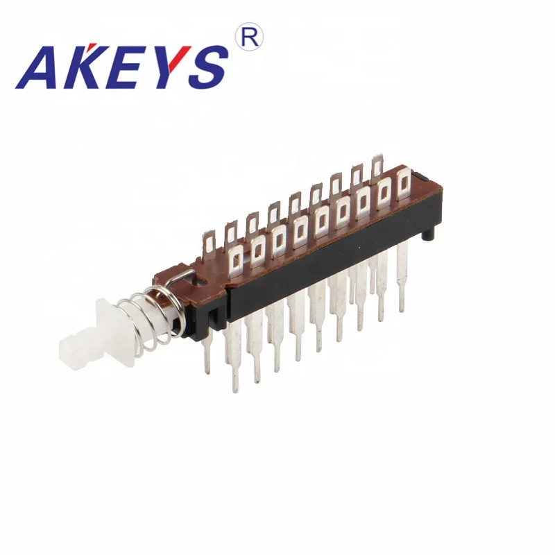 3PCS PBS-62H25-1 18PINS KANZ6 Hole switch with lock interlock Straight key switch
3PCS PBS-62H25-1 18PINS KANZ6 Hole switch with lock interlock Straight key switch