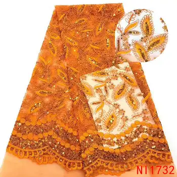 Laces Material Women African French Lace Fabric Embroidered Lace Fabrics On Mesh Oem Lace For Dress QF1732
Laces Material Women African French Lace Fabric Embroidered Lace Fabrics On Mesh Oem Lace For Dress QF1732