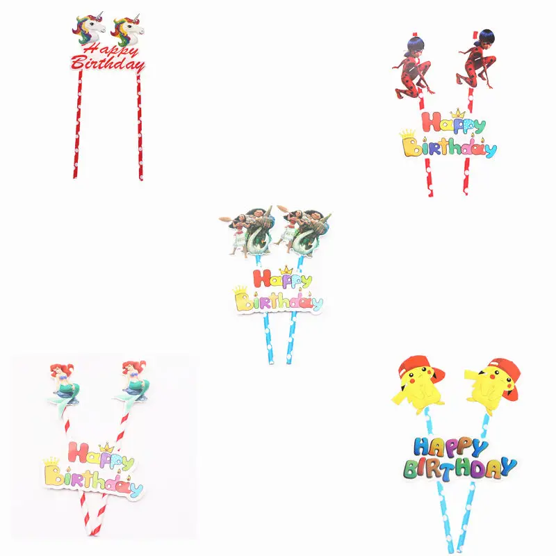 1set unicorn Moana Marine romance Pikachu Batman Spiderman Flags Cake Decoration Birthday Party Supplies
1set unicorn Moana Marine romance Pikachu Batman Spiderman Flags Cake Decoration Birthday Party Supplies