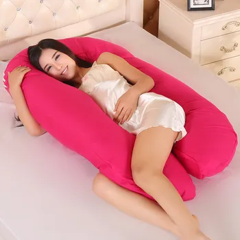 Comfortable U Shape Body Pillow For Pregnant Woman 130*75cm Relieve Fatigue & Relax Bed Pillows Detachable 100% Cotton Cover
Comfortable U Shape Body Pillow For Pregnant Woman 130*75cm Relieve Fatigue & Relax Bed Pillows Detachable 100% Cotton Cover