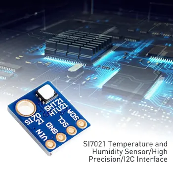 GY-21 SI7021 High Precision Humidity Temperature Sensor Module Humidity Temperature Sensor Module
GY-21 SI7021 High Precision Humidity Temperature Sensor Module Humidity Temperature Sensor Module