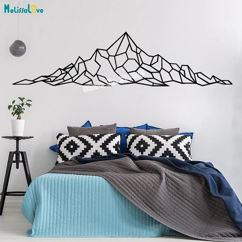 Geometric Mountain Wall Sticker Decals Home Decoration For Living Room Bedroom Wallpaper Self-adhesive Vinyl Art Murals YT318
Geometric Mountain Wall Sticker Decals Home Decoration For Living Room Bedroom Wallpaper Self-adhesive Vinyl Art Murals YT318