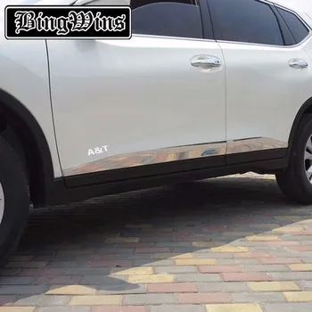 BINGWINS Chrome Body Side Door Molding trim Trims For 2014 2015 2016 X-Trail high quality chrome stickers trim car styling 4 pcs
BINGWINS Chrome Body Side Door Molding trim Trims For 2014 2015 2016 X-Trail high quality chrome stickers trim car styling 4 pcs