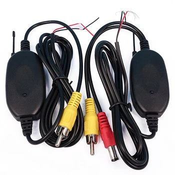 Wireless Parking Car Backup RCA 2.4 Ghz Video Transmitter Receiver Kit for Car Rear View Camera Reverse Auto DVD Monitor
Wireless Parking Car Backup RCA 2.4 Ghz Video Transmitter Receiver Kit for Car Rear View Camera Reverse Auto DVD Monitor