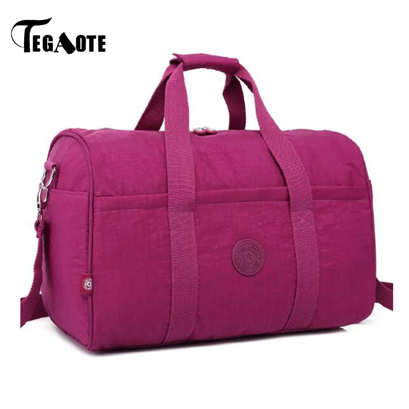 TEGAOTE Travel Bags Women Duffle Luggage Nylon Waterproof Large Capacity Handbags Ladies Weekend Bag Solid Casual Tote Bolsas Black
TEGAOTE Travel Bags Women Duffle Luggage Nylon Waterproof Large Capacity Handbags Ladies Weekend Bag Solid Casual Tote Bolsas Black