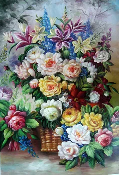 Framed diy digital oil painting by numbers canvas picture oil painting home decor 44 colors 4050 flower basket
Framed diy digital oil painting by numbers canvas picture oil painting home decor 44 colors 4050 flower basket