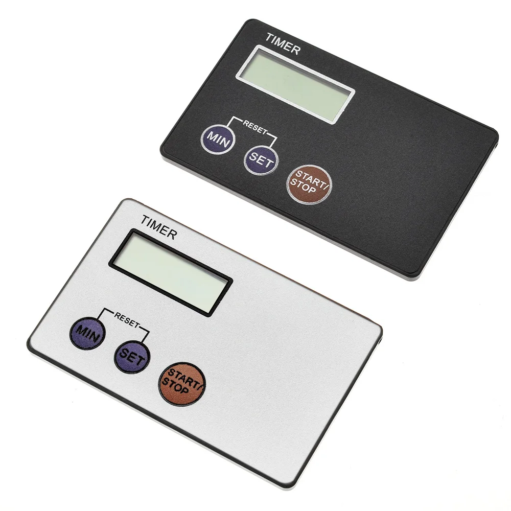 3 Buttons Digital Study Rest Pocket Cooking Timer Countdown Kitchen Credit Card Size Sport Count-Down Up Clock Alarm Reminder
3 Buttons Digital Study Rest Pocket Cooking Timer Countdown Kitchen Credit Card Size Sport Count-Down Up Clock Alarm Reminder