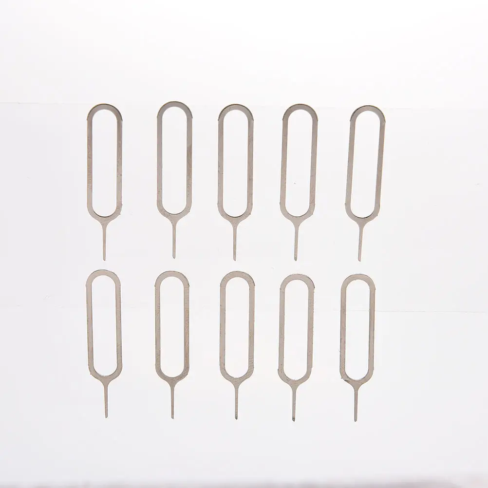 10pcs Sim Card Tray Removal Eject Pin Key Tool Stainless Steel Needle for huawei for iPhone iPad Samsung
10pcs Sim Card Tray Removal Eject Pin Key Tool Stainless Steel Needle for huawei for iPhone iPad Samsung