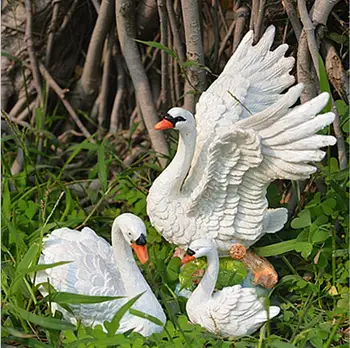 Pastoral Cute Goose Ornaments Resin Crafts Gardening Landscape Sculpture Ornaments Scenery Garden Courtyard Figurines Decoration
Pastoral Cute Goose Ornaments Resin Crafts Gardening Landscape Sculpture Ornaments Scenery Garden Courtyard Figurines Decoration