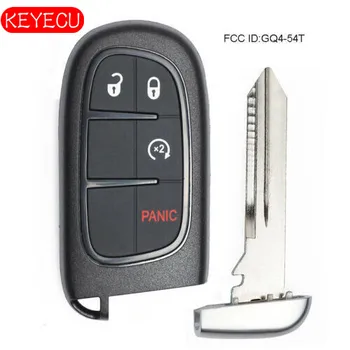 KEYECU Remote Start Smart Key Fob 4 Button for Ram 1500, 2500, 3500 2013-2019 - FCC: GQ4-54T 433MHz ID46
KEYECU Remote Start Smart Key Fob 4 Button for Ram 1500, 2500, 3500 2013-2019 - FCC: GQ4-54T 433MHz ID46